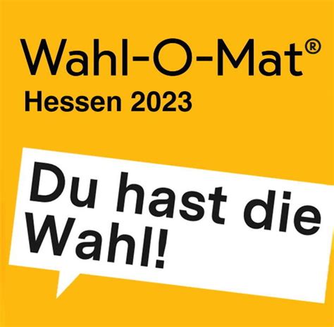 wahl-o-mat hessen 2023